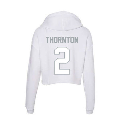 Ohio State - NCAA Men's Basketball : Bruce Thornton - Classic Shersey Women's Crop Fleece Hoodie-1