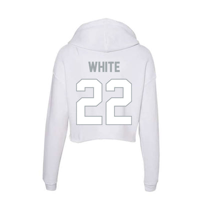 Ohio State - NCAA Men's Lacrosse : Liam White - Classic Shersey Women's Crop Fleece Hoodie-1