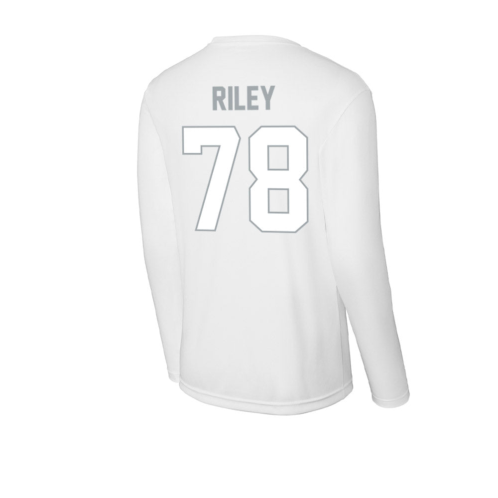 Ohio State - NCAA Football : Maxwell Riley - Activewear Long Sleeve T-Shirt-1