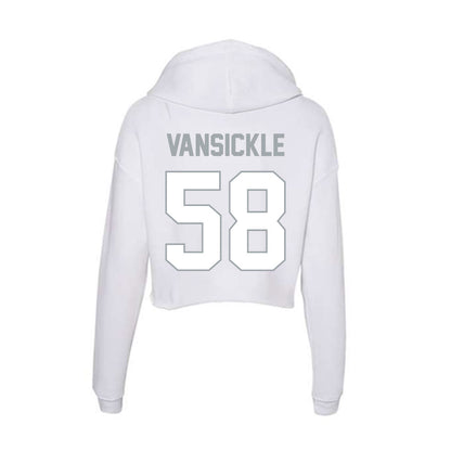 Ohio State - NCAA Football : Gabe VanSickle - Women's Crop Fleece Hooded Sweatshirt-1