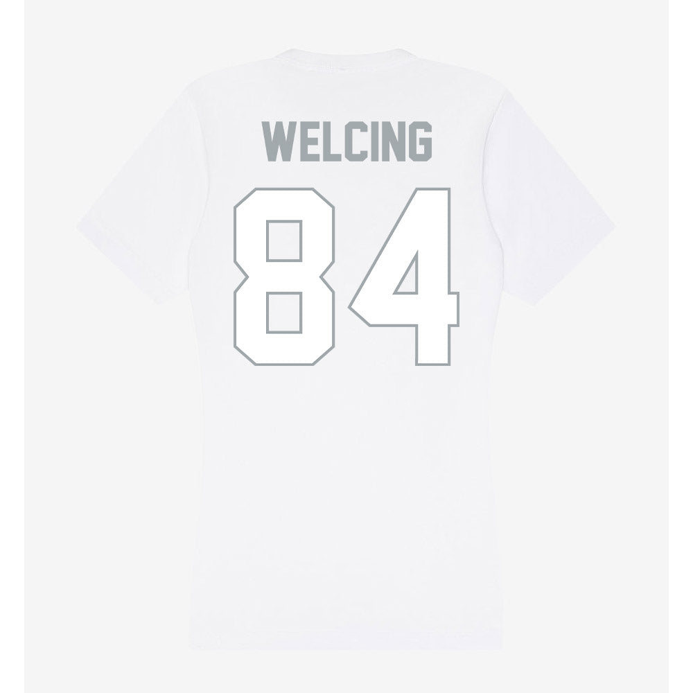 Ohio State - NCAA Football : Hunter Welcing - Women's V-Neck T-Shirt-1