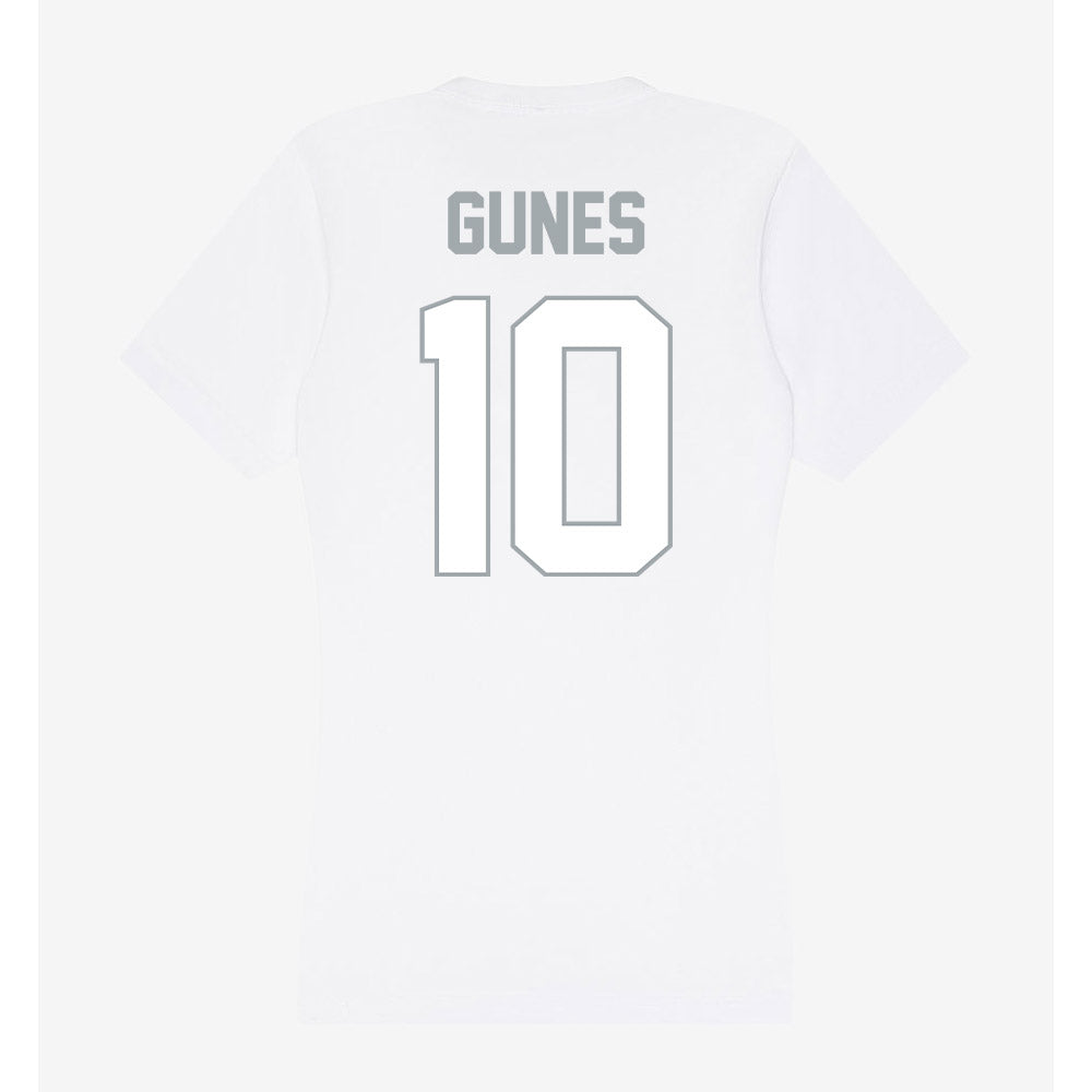 Ohio State - NCAA Women's Volleyball : Mina Gunes - Women's V-Neck T-Shirt-1