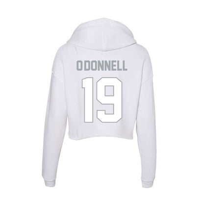 Ohio State - NCAA Women's Lacrosse : Kylee O'Donnell - Women's Crop Fleece Hoodie-1