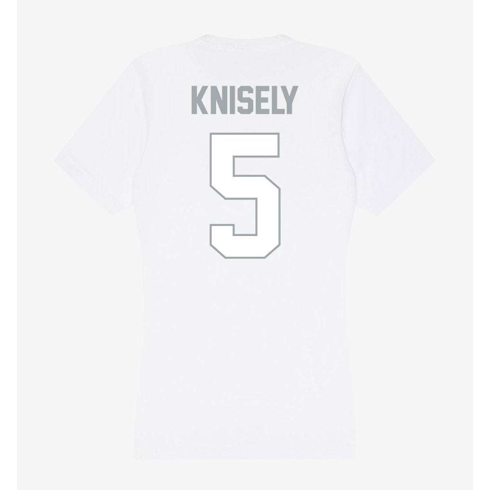 Ohio State - NCAA Women's Soccer : Alexis Knisely - Women's V-Neck T-Shirt-1