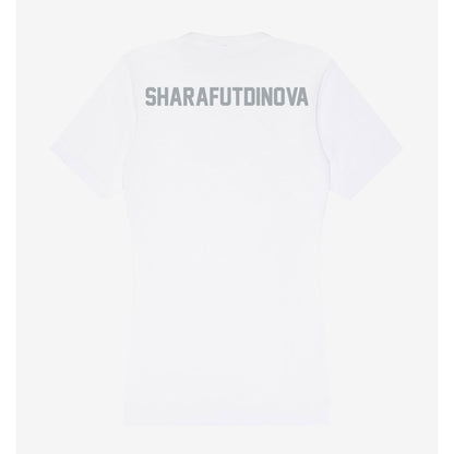 Ohio State - NCAA Women's Swimming & Diving : Nika Sharafutdinova - Women's V-Neck T-Shirt-1