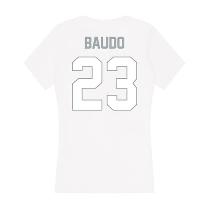 Ohio State - NCAA Football : Nolan Baudo - Classic Shersey Women's V-Neck T-Shirt-1