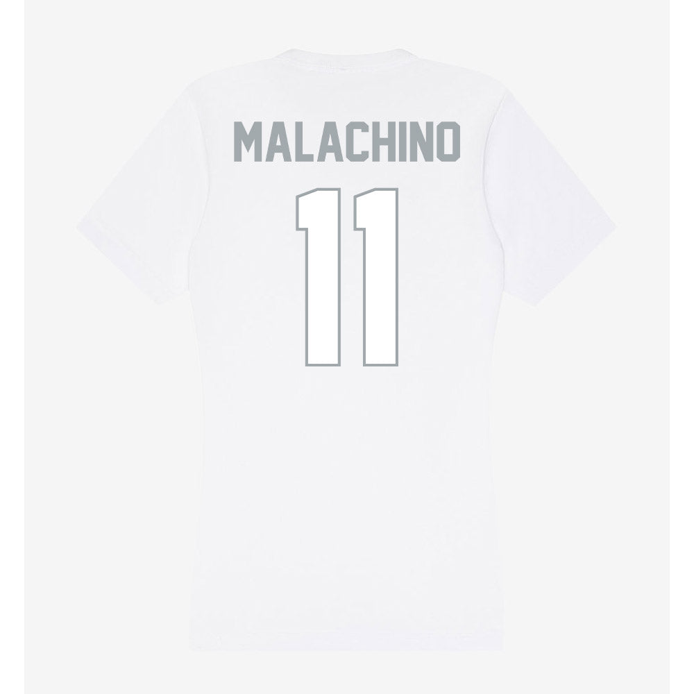Ohio State - NCAA Women's Ice Hockey : Kaia Malachino - Women's V-Neck T-Shirt-1