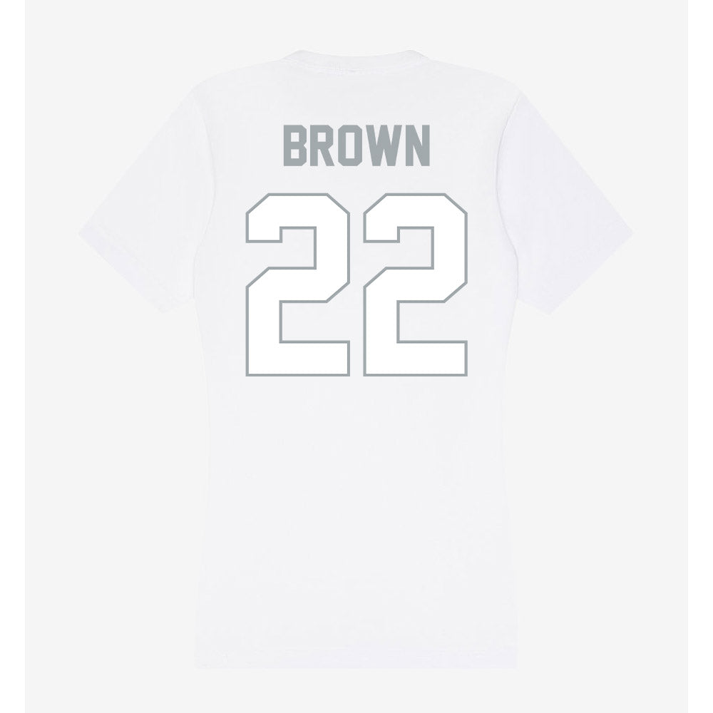 Ohio State - NCAA Women's Soccer : Reese Brown - Women's V-Neck T-Shirt-1