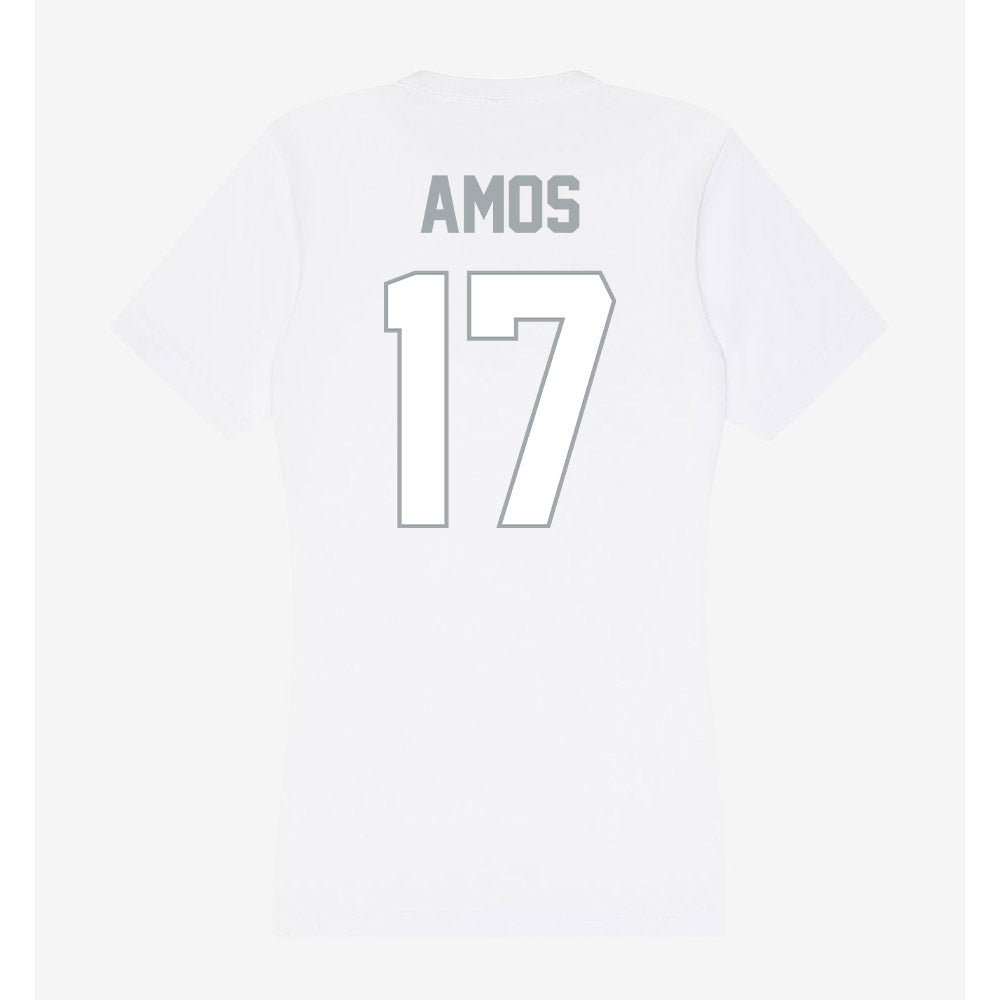 Ohio State - NCAA Women's Ice Hockey : Jocelyn Amos - Classic Shersey Women's V-Neck T-Shirt-1