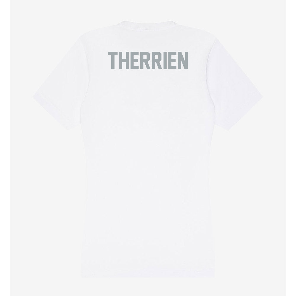 Ohio State - NCAA Women's Swimming & Diving : Emmy Therrien - Women's V-Neck T-Shirt-1