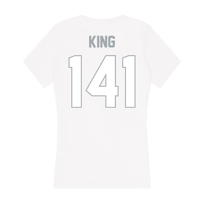 Ohio State - NCAA Wrestling : Dakota King - Classic Shersey Women's V-Neck T-Shirt-1