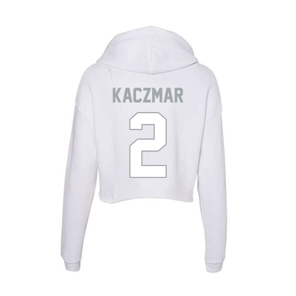Ohio State - NCAA Baseball : Henry Kaczmar - Women's Crop Fleece Hoodie-1