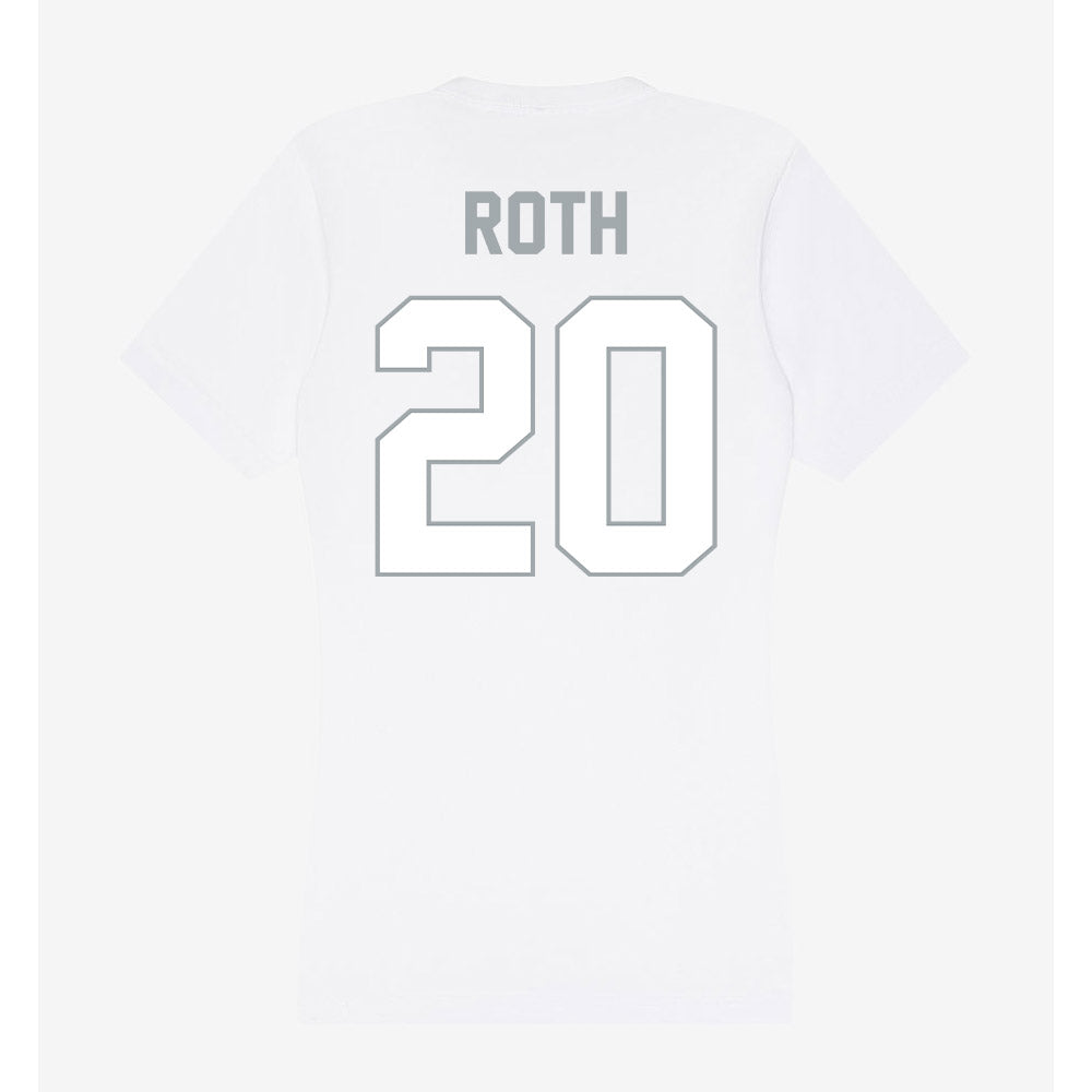 Ohio State - NCAA Women's Ice Hockey : Maria Roth - Classic Shersey Women's V-Neck T-Shirt-1