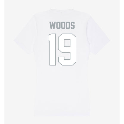 Ohio State - NCAA Football : Jordyn Woods - Women's V-Neck T-Shirt-1