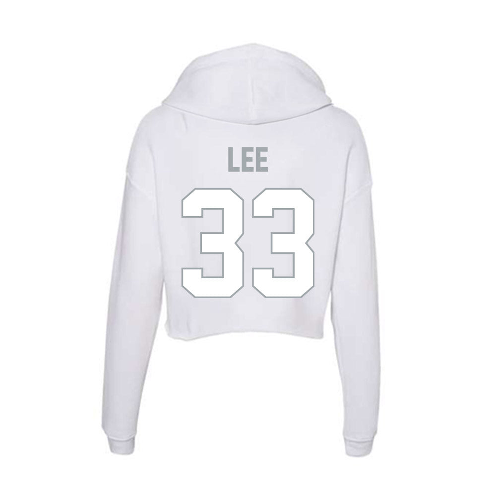 Ohio State - NCAA Football : Eli Lee - Women's Crop Fleece Hoodie-1