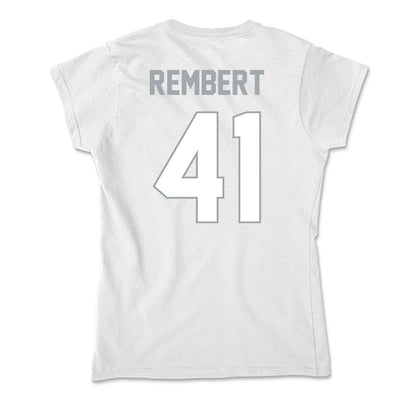Ohio State - NCAA Football : Braxton Rembert - Soft Style Women’s T-Shirt-1