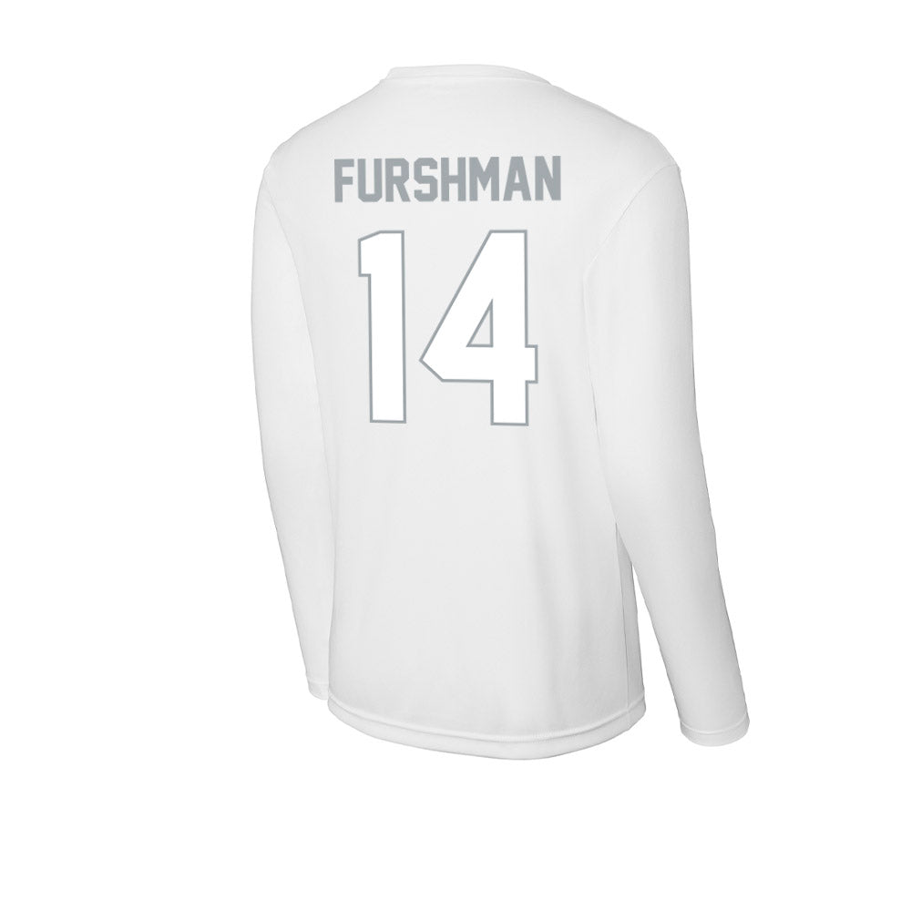 Ohio State - NCAA Men's Lacrosse : Dylan Furshman - Activewear Long Sleeve T-Shirt-1