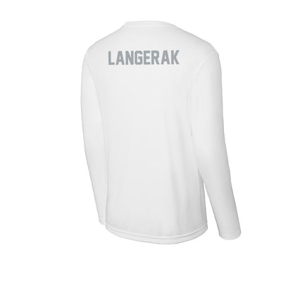 Ohio State - NCAA Pistol : Evan Langerak - Activewear Long Sleeve T-Shirt-1