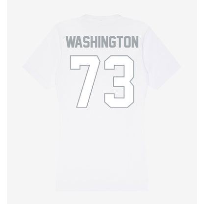 Ohio State - NCAA Football : Vasean Washington - Women's V-Neck T-Shirt-1