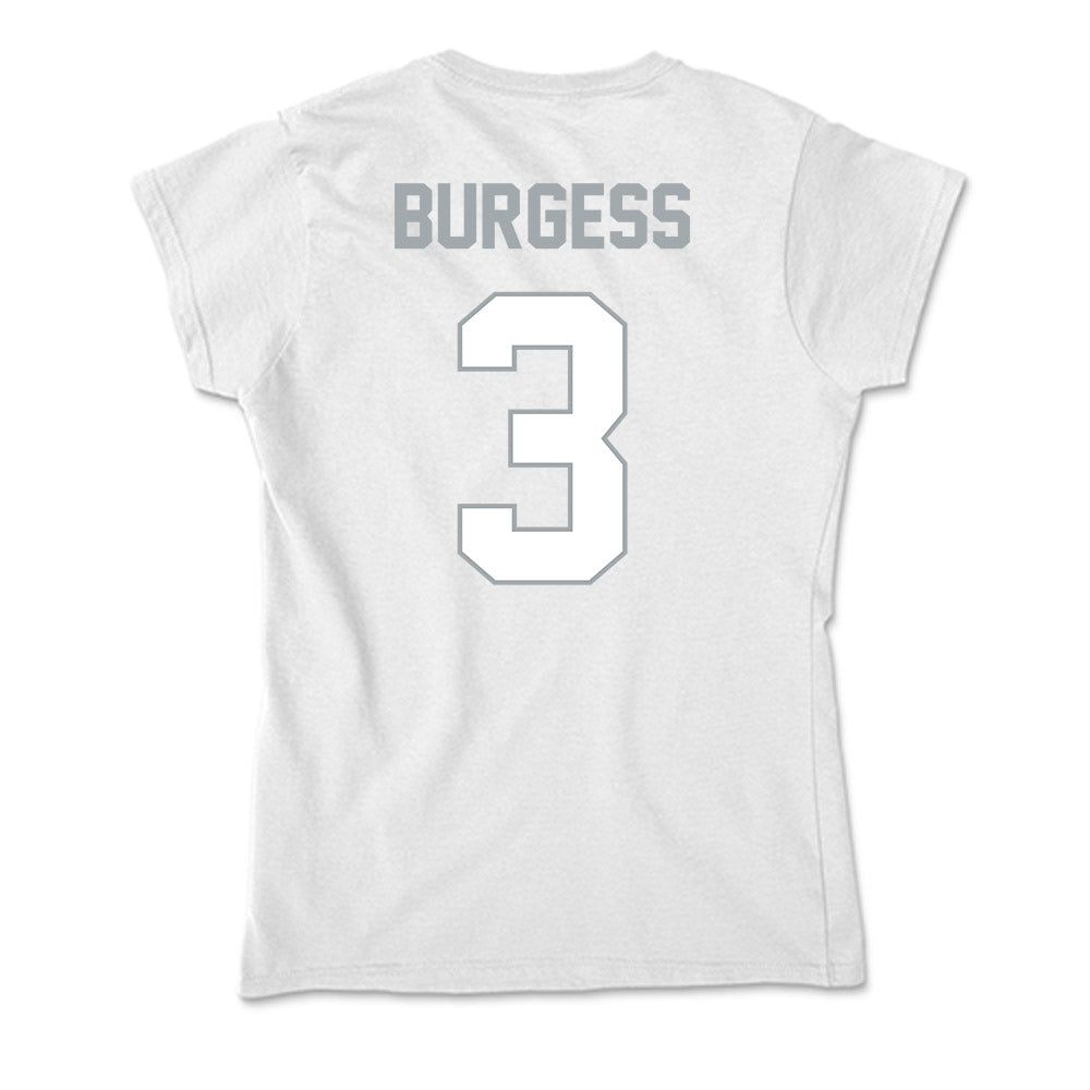 Ohio State - NCAA Men's Gymnastics : Tyler Burgess - Soft Style Women’s T-Shirt-1