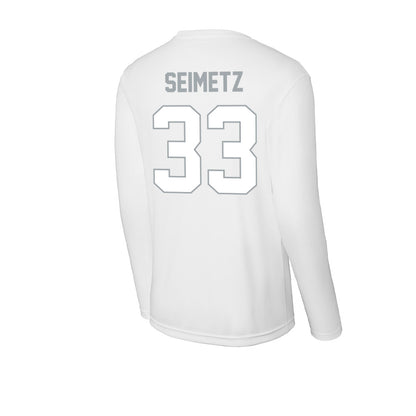 Ohio State - NCAA Football : Ryan Seimetz - Activewear Long Sleeve T-Shirt-1