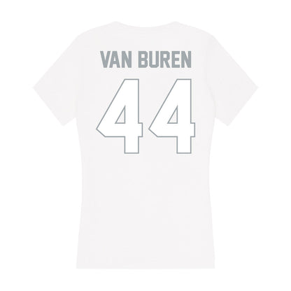 Ohio State - NCAA Men's Lacrosse : Bobby Van Buren - Classic Shersey Women's V-Neck T-Shirt-1