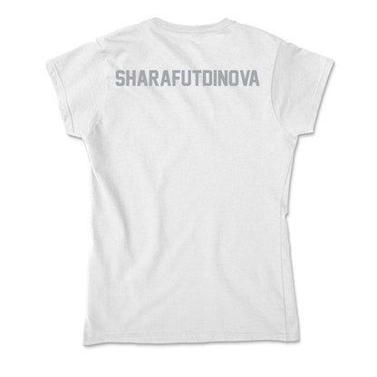 Ohio State - NCAA Women's Swimming & Diving : Nika Sharafutdinova - Soft Style Women’s T-Shirt-1