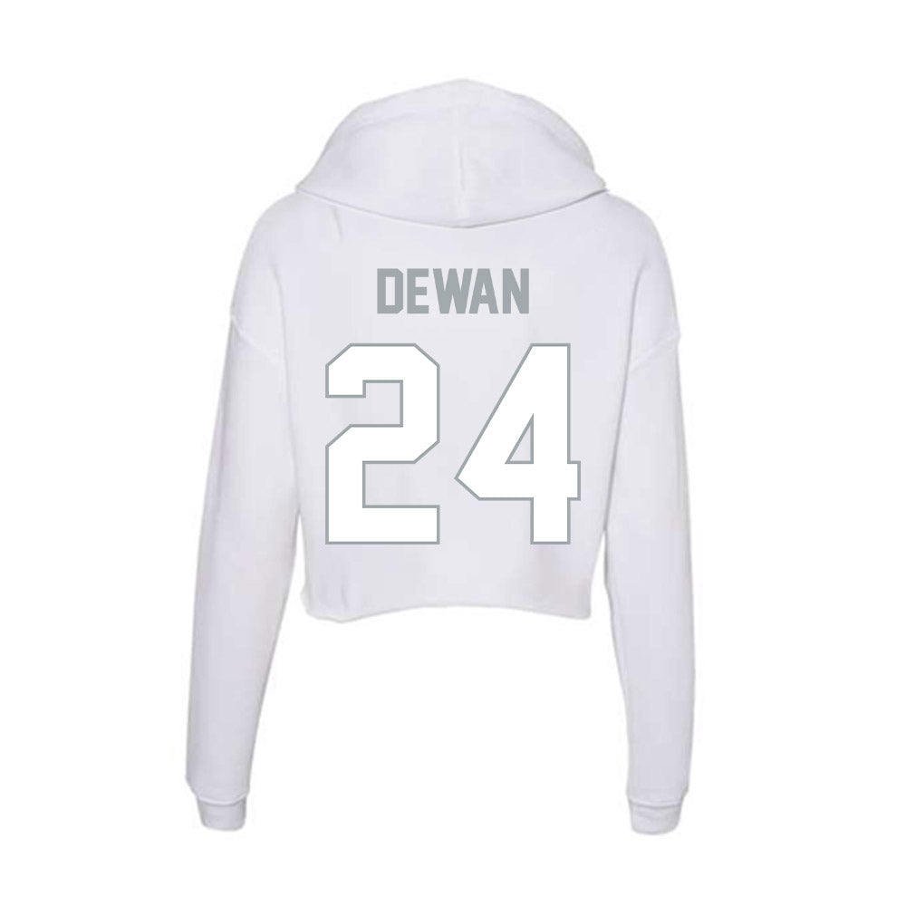 Ohio State - NCAA Women's Field Hockey : Lea DeWan - Women's Crop Fleece Hooded Sweatshirt-1