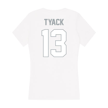 Ohio State - NCAA Women's Lacrosse : Kate Tyack - Classic Shersey Women's V-Neck T-Shirt-1