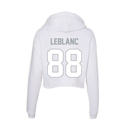 Ohio State - NCAA Football : Max LeBlanc - Classic Shersey Women's Crop Fleece Hoodie-1