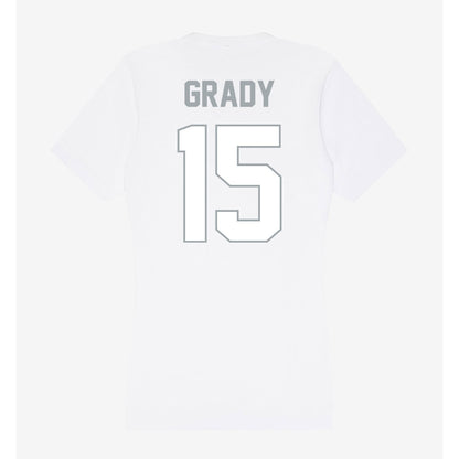 Ohio State - NCAA Football : Zion Grady - Women's V-Neck T-Shirt-1
