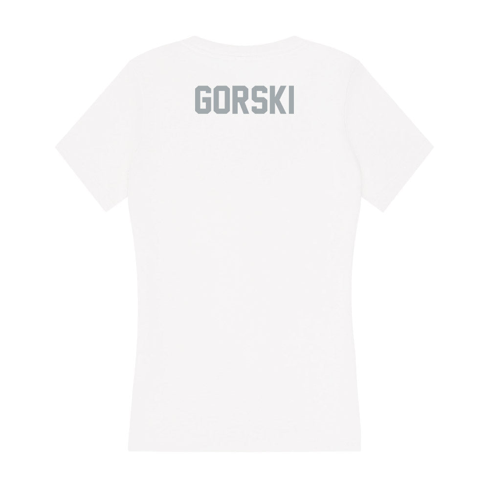 Ohio State - NCAA Men's Swimming & Diving : krystoph Gorski - Classic Shersey Women's V-Neck T-Shirt-1