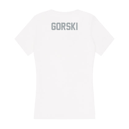 Ohio State - NCAA Men's Swimming & Diving : krystoph Gorski - Classic Shersey Women's V-Neck T-Shirt-1