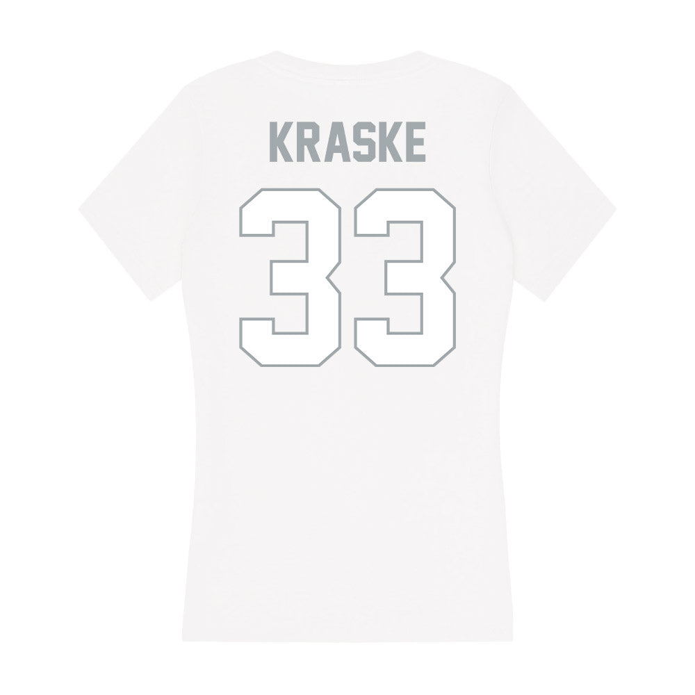 Ohio State - NCAA Men's Lacrosse : Coleman Kraske - Classic Shersey Women's V-Neck T-Shirt-1