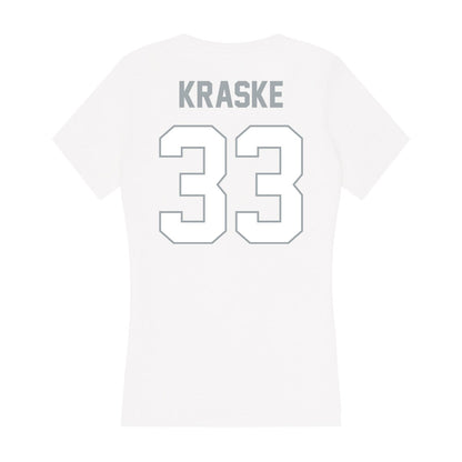 Ohio State - NCAA Men's Lacrosse : Coleman Kraske - Classic Shersey Women's V-Neck T-Shirt-1