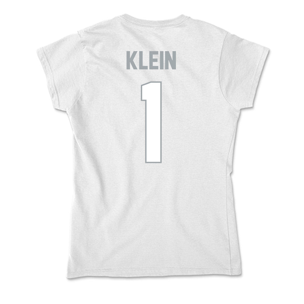 Ohio State - NCAA Women's Ice Hockey : Genny Klein - Soft Style Women’s T-Shirt-1