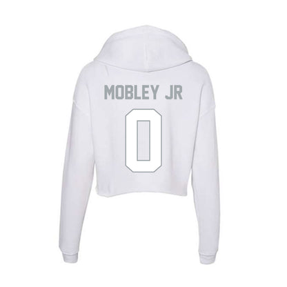 Ohio State - NCAA Men's Basketball : John Mobley Jr - Classic Shersey Women's Crop Fleece Hoodie-1