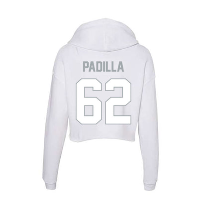 Ohio State - NCAA Football : Joshua Padilla - Women's Crop Fleece Hoodie-1