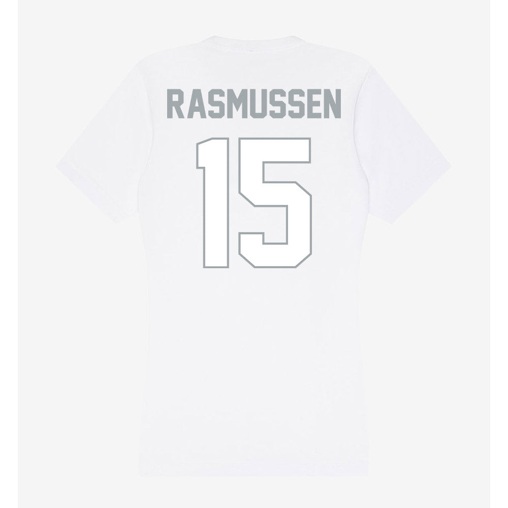 Ohio State - NCAA Women's Ice Hockey : Macy Rasmussen - Women's V-Neck T-Shirt-1