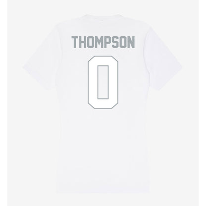 Ohio State - NCAA Women's Track & Field : Christian Thompson - Women's V-Neck T-Shirt-1