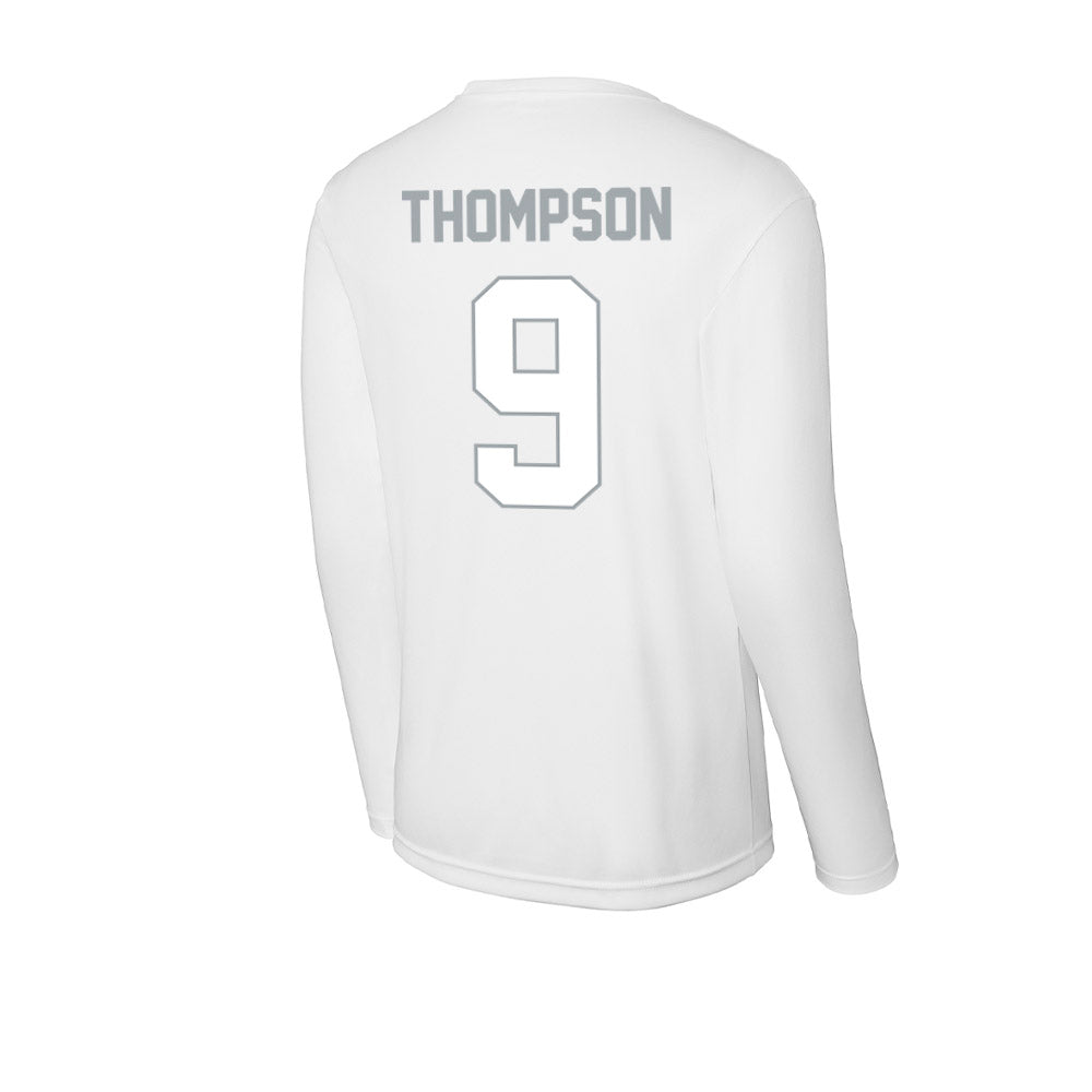 Ohio State - NCAA Men's Ice Hockey : Riley Thompson - Classic Shersey Activewear Long Sleeve T-Shirt-1