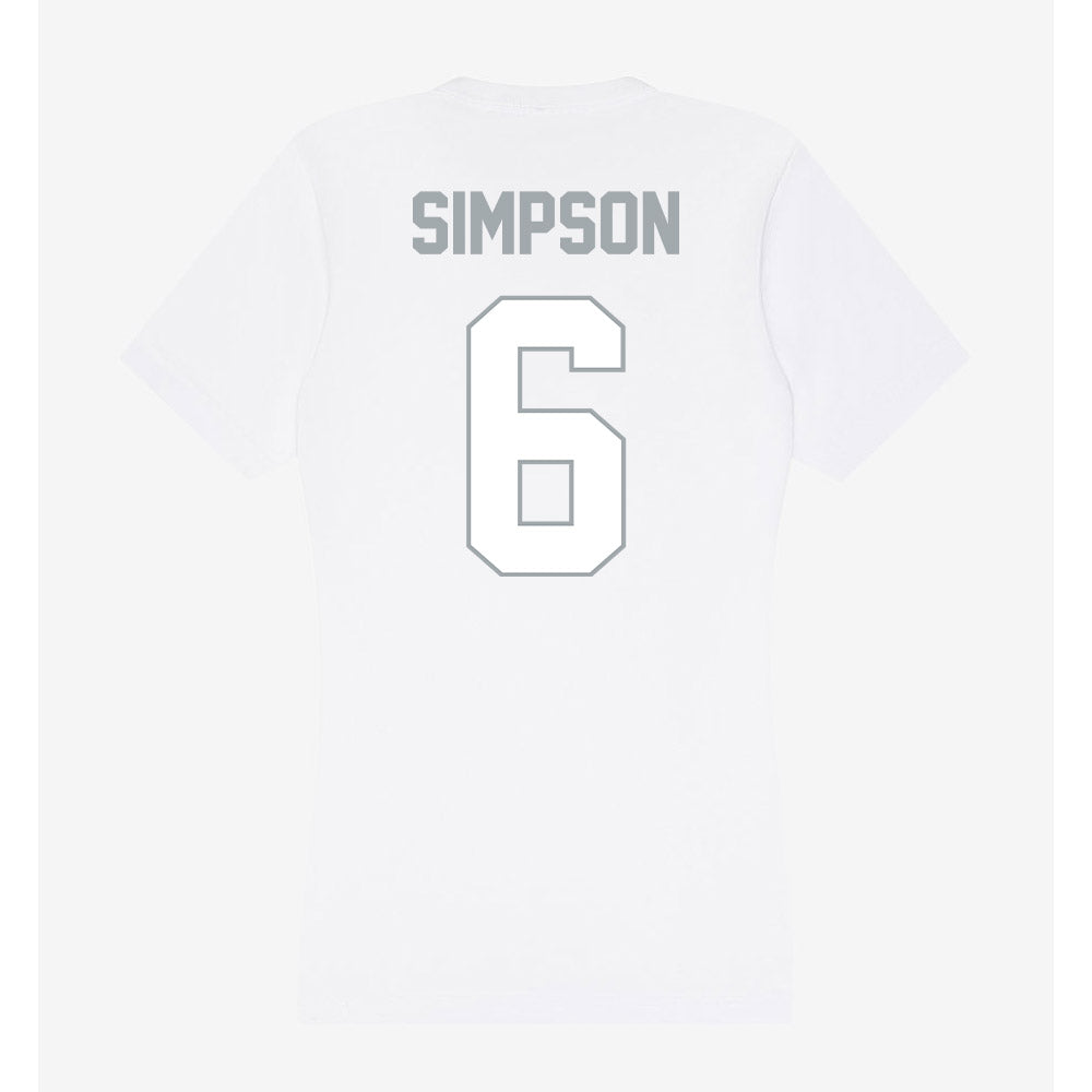 Ohio State - NCAA Baseball : Maddix Simpson - Classic Shersey Women's V-Neck T-Shirt-1