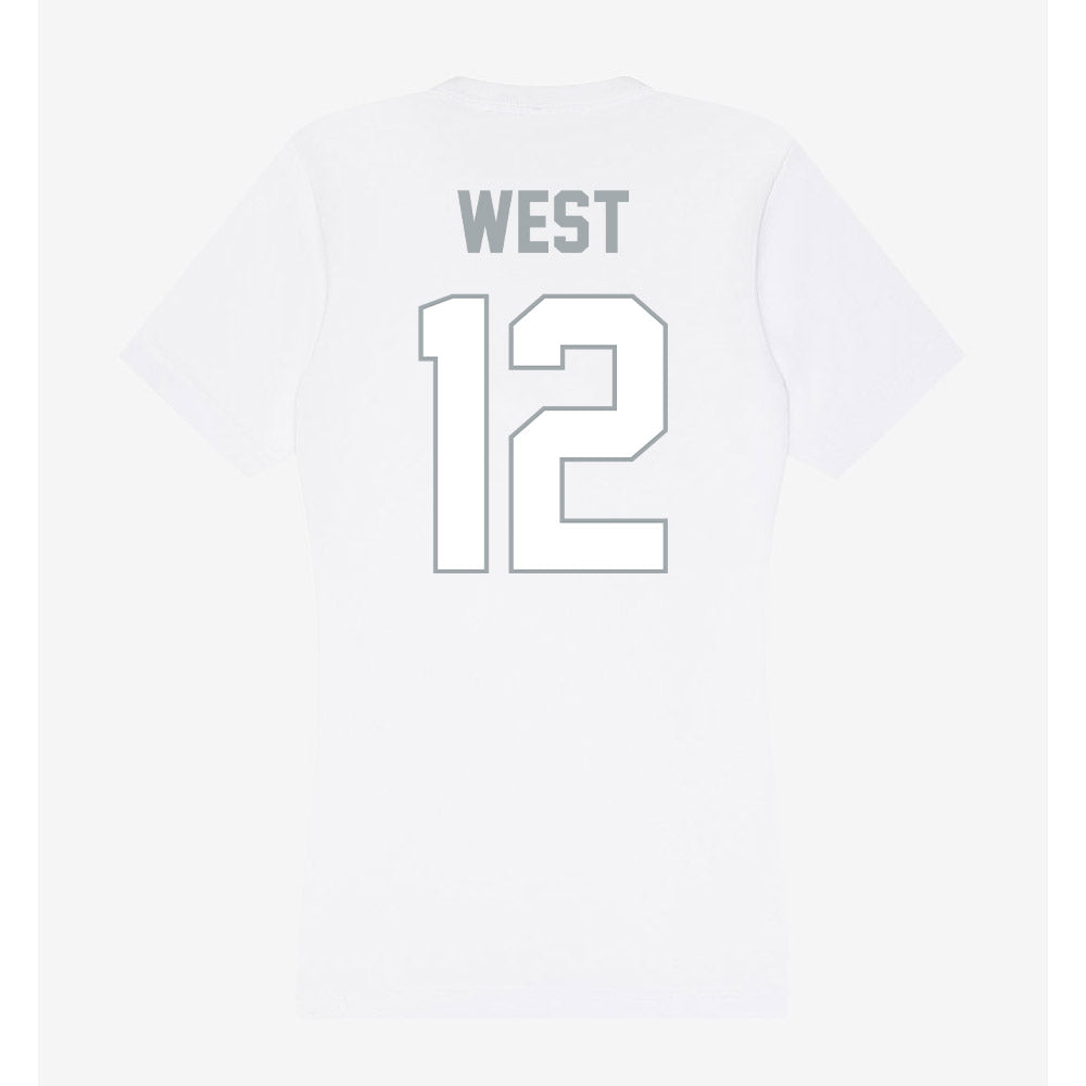 Ohio State - NCAA Baseball : Gavin West - Women's V-Neck T-Shirt-1