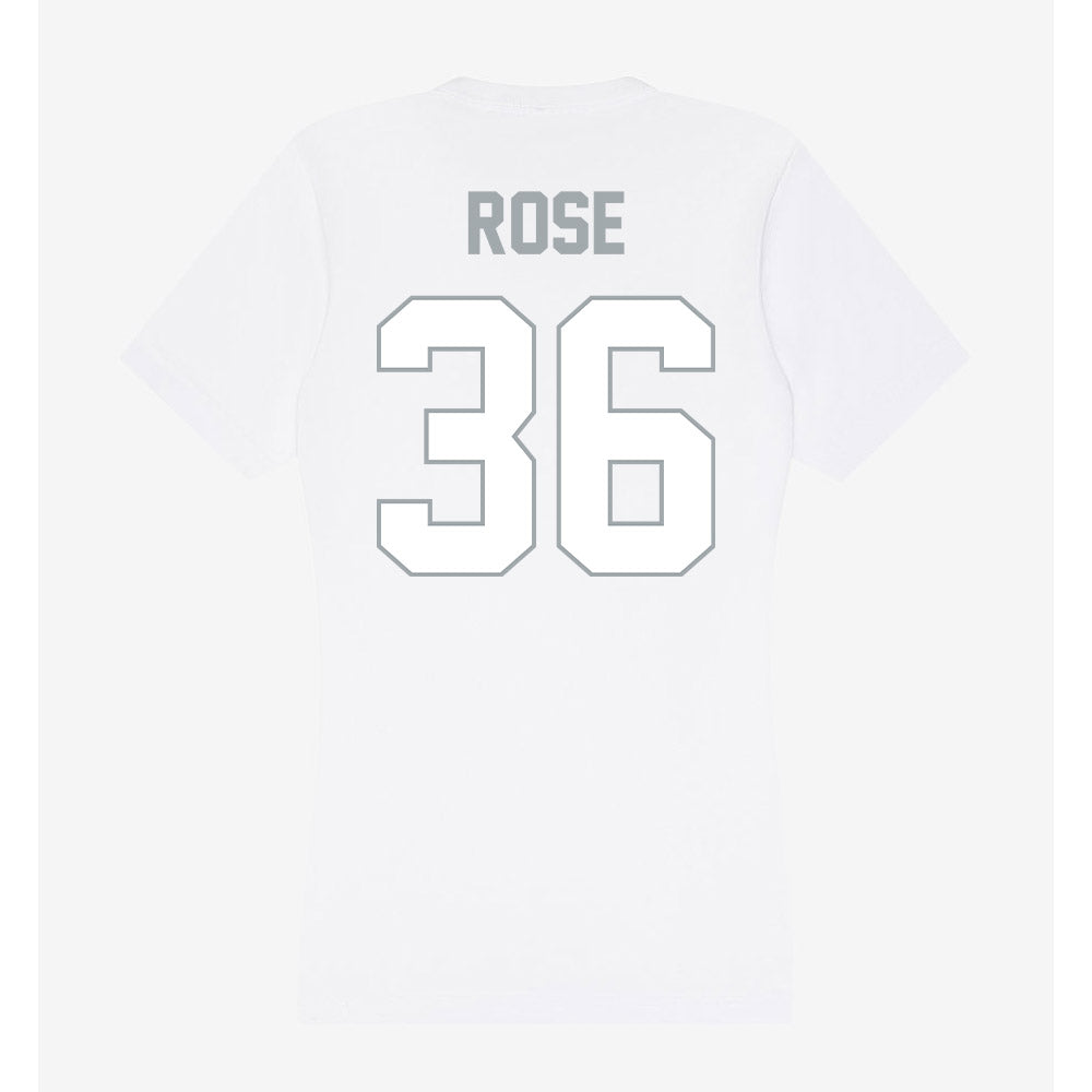 Ohio State - NCAA Baseball : Austin Rose - Women's V-Neck T-Shirt-1