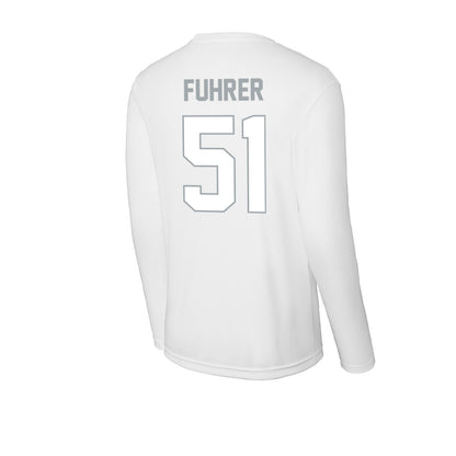 Ohio State - NCAA Baseball : Connor Fuhrer - Activewear Long Sleeve T-Shirt-1
