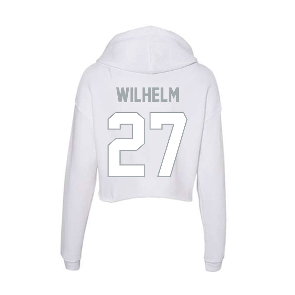 Ohio State - NCAA Softball : Abigail Wilhelm - Women's Crop Fleece Hoodie-1