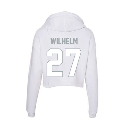 Ohio State - NCAA Softball : Abigail Wilhelm - Women's Crop Fleece Hoodie-1