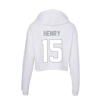 Ohio State - NCAA Women's Basketball : Seini Henry - Classic Shersey Women's Crop Fleece Hoodie-1