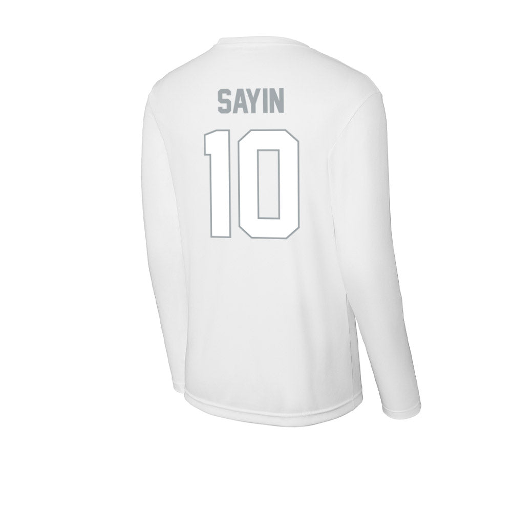 Ohio State - NCAA Football : Julian Sayin - Activewear Long Sleeve T-Shirt-1