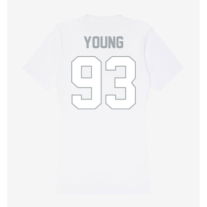 Ohio State - NCAA Football : Brady Young - Women's V-Neck T-Shirt-1